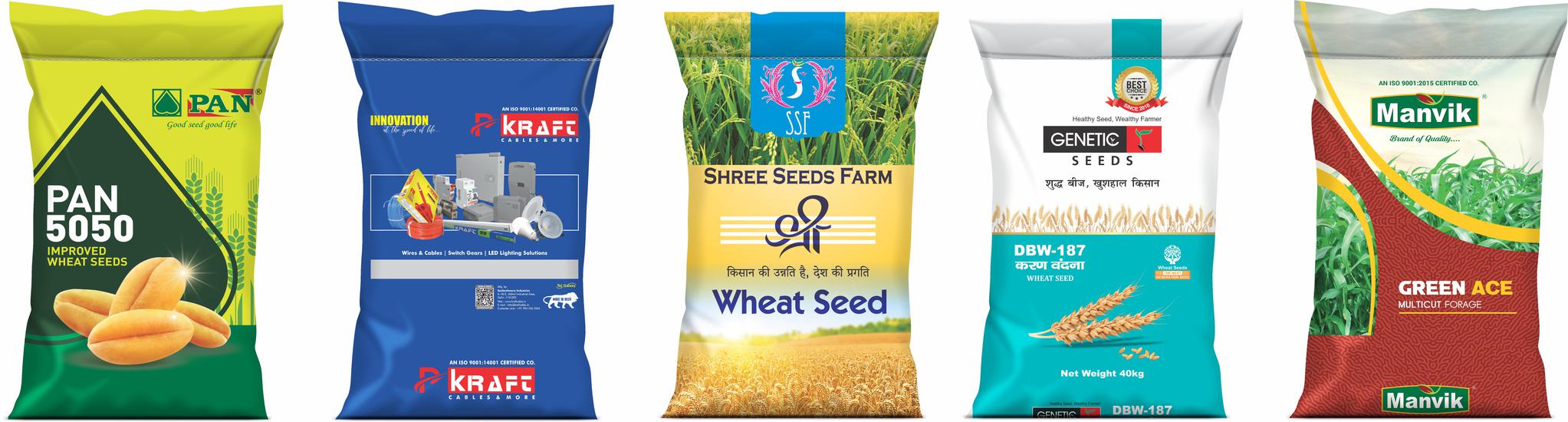 BOPP Laminated Pinch Bottom Bags